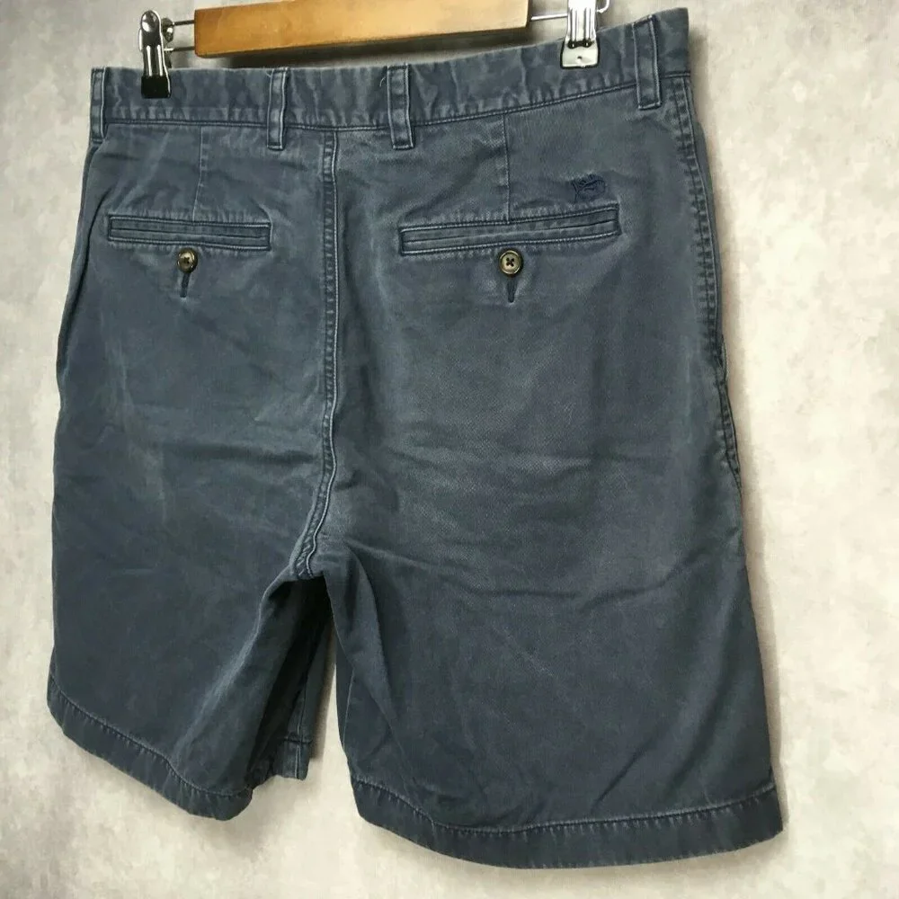 Southern Tide Skipjack‎ Mens Shorts 32 Blue Flat Front Pockets Cotton Modal